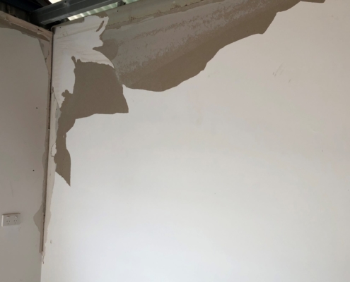 Damaged Plasterboard Damaged Plasterboard